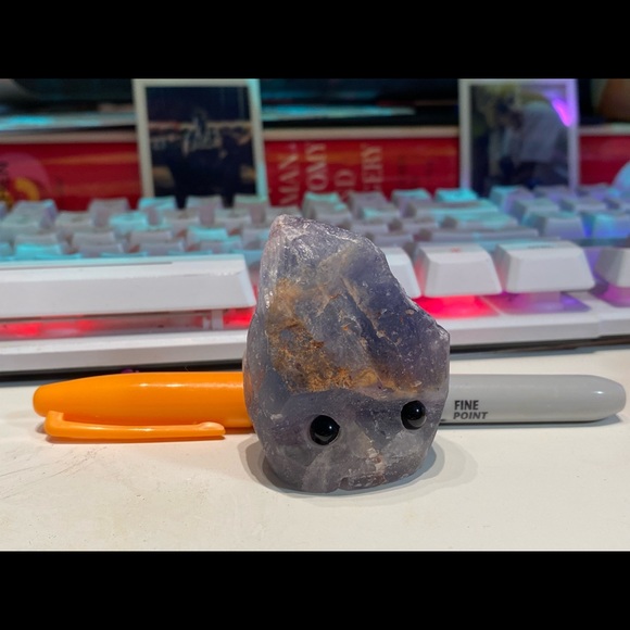 Natural rough freeform Flourite Crystal “Groot” - Picture 5 of 8